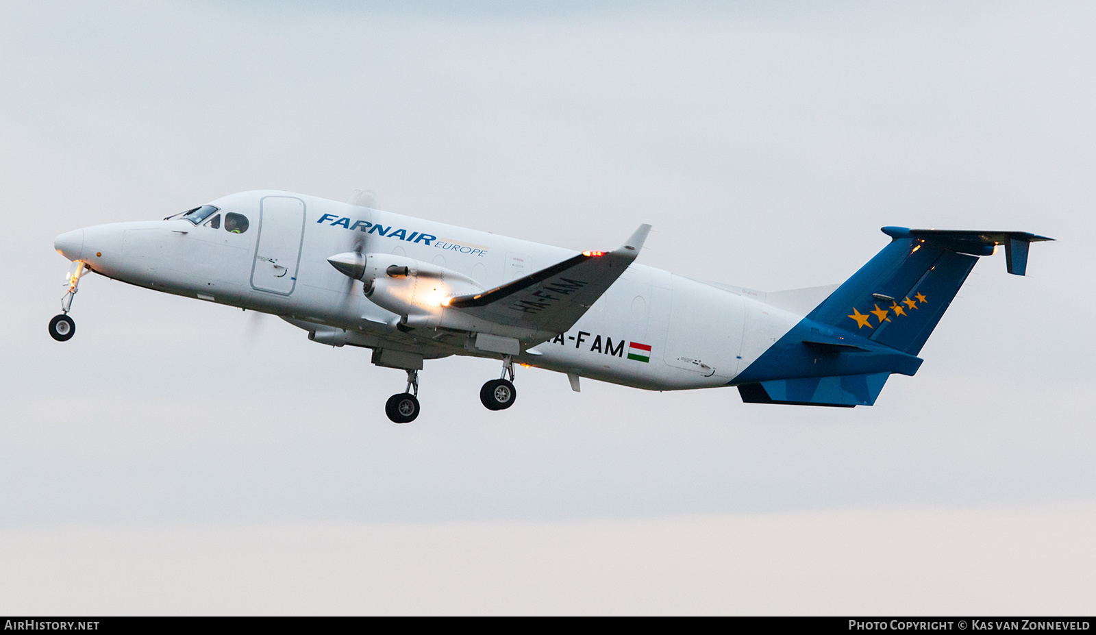 Aircraft Photo of HA-FAM | Beech 1900D | Farnair Europe | AirHistory.net #535612