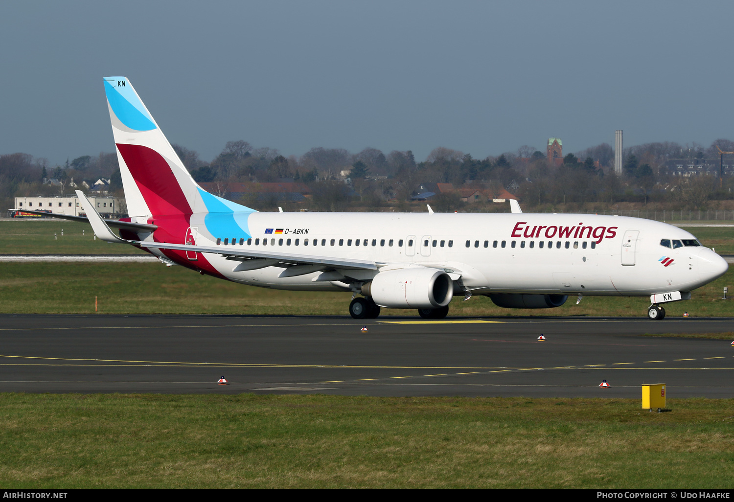 Aircraft Photo of D-ABKN | Boeing 737-86J | Eurowings | AirHistory.net #535619