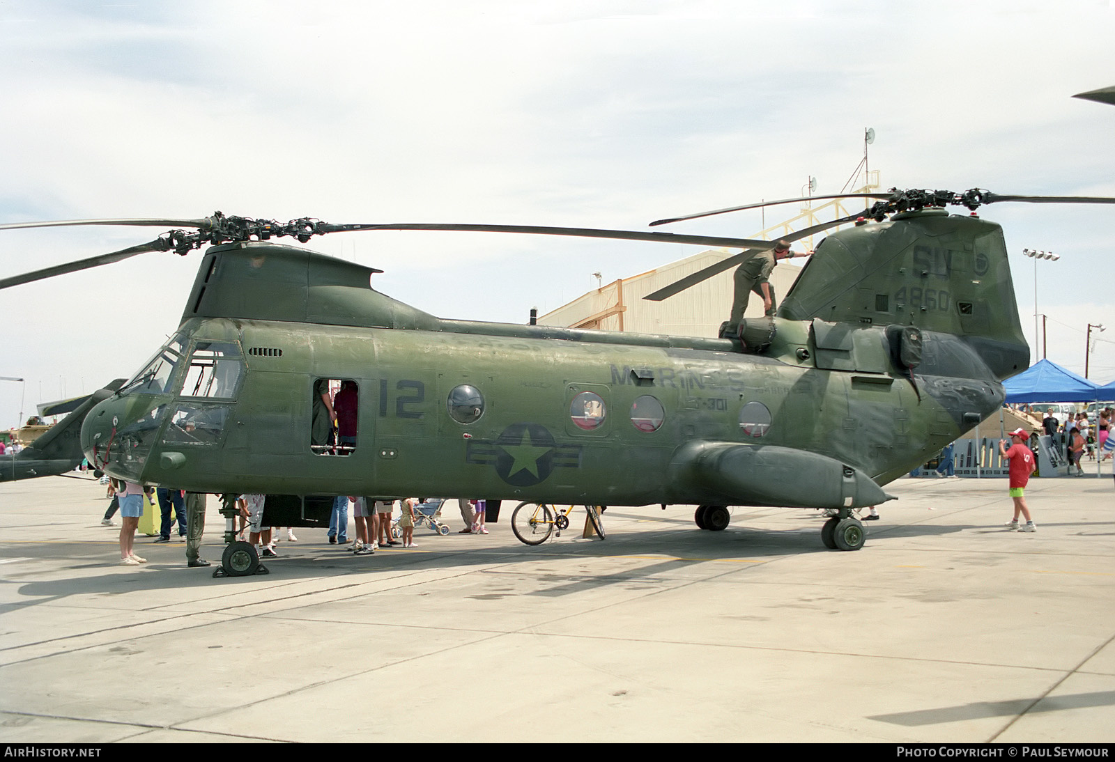Aircraft Photo of 154860 / 4860 | Boeing Vertol CH-46E Sea Knight | USA - Marines | AirHistory.net #535624