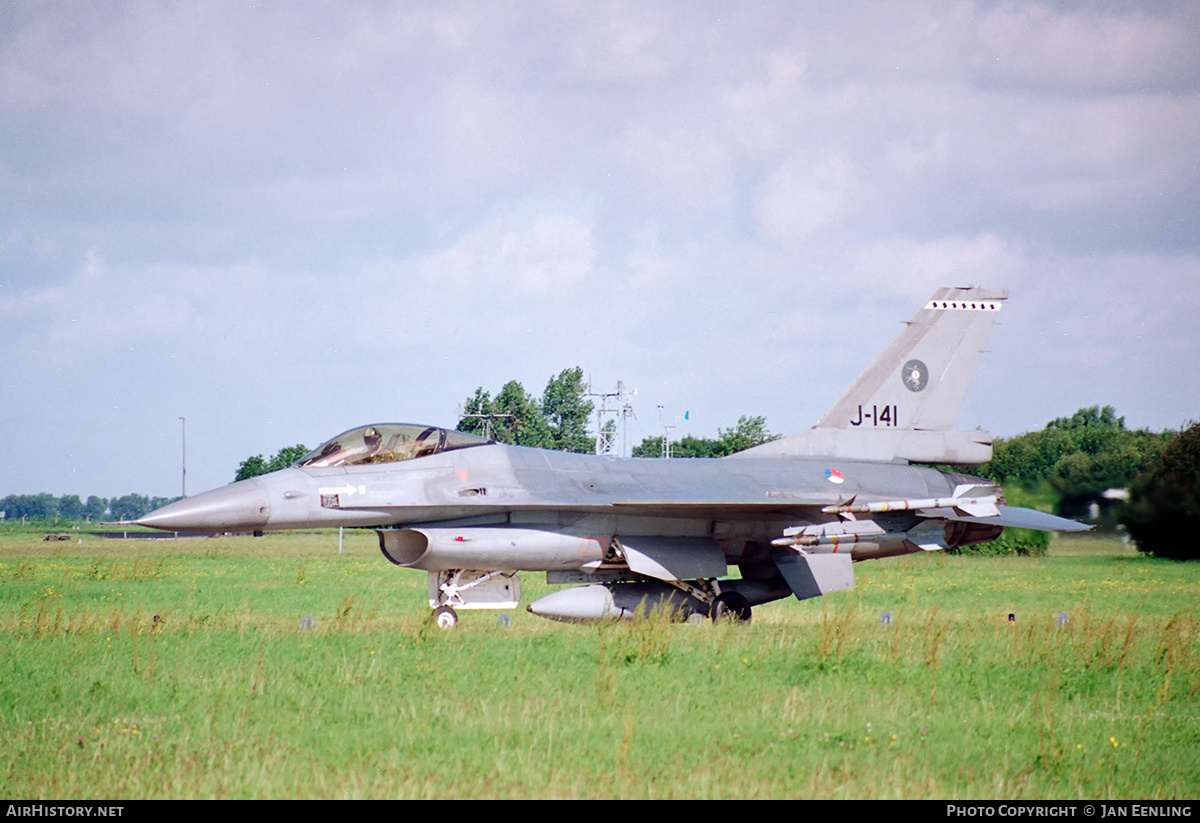 Aircraft Photo of J-141 | General Dynamics F-16A Fighting Falcon | Netherlands - Air Force | AirHistory.net #535632
