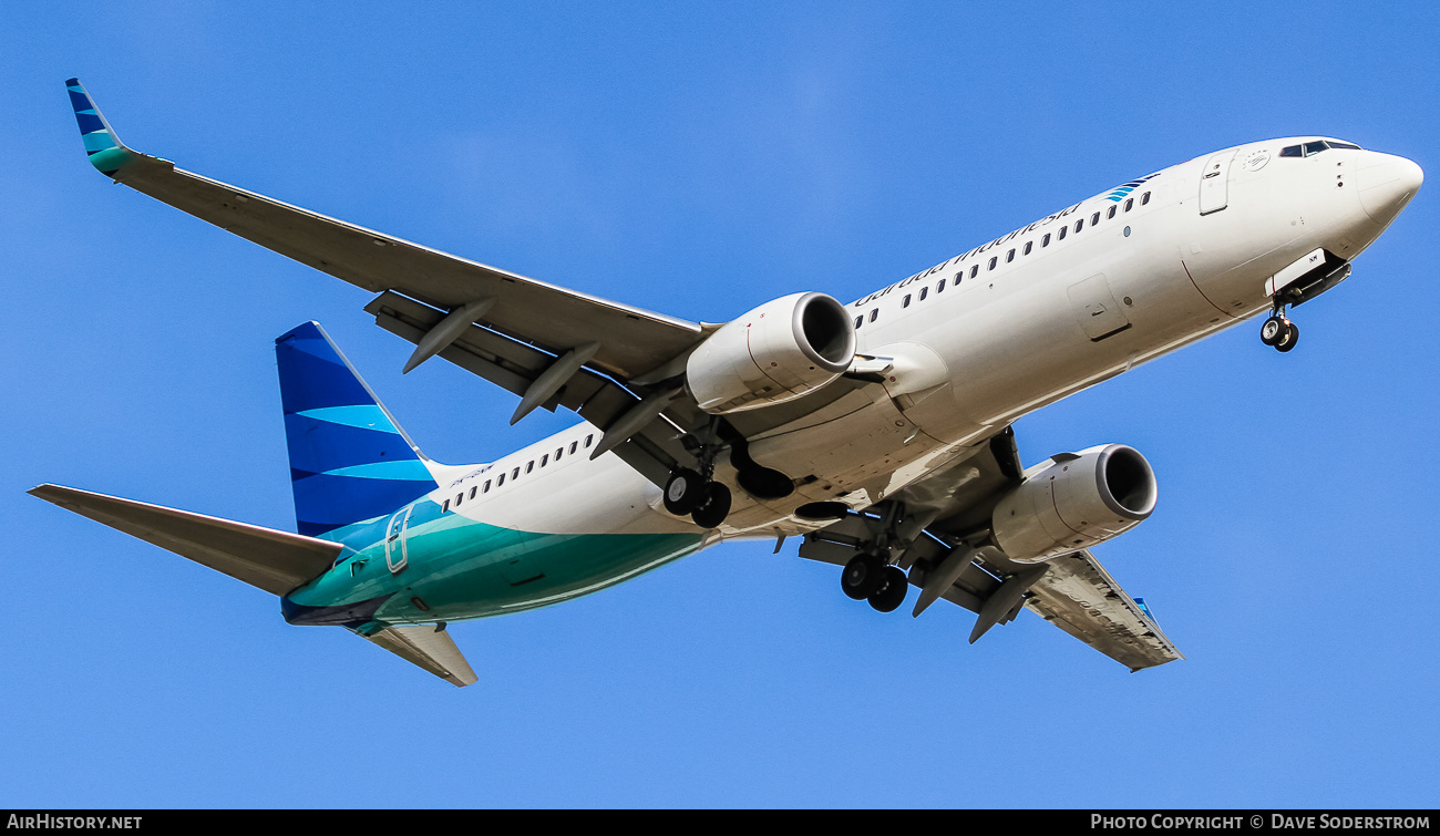 Aircraft Photo of PK-GNM | Boeing 737-8U3 | Garuda Indonesia | AirHistory.net #535653