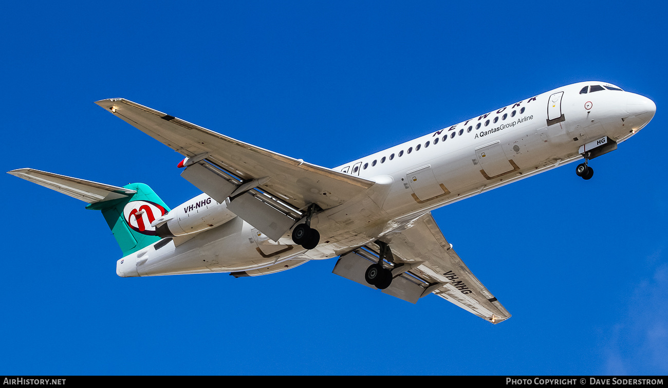 Aircraft Photo of VH-NHG | Fokker 100 (F28-0100) | Network Aviation | AirHistory.net #535663