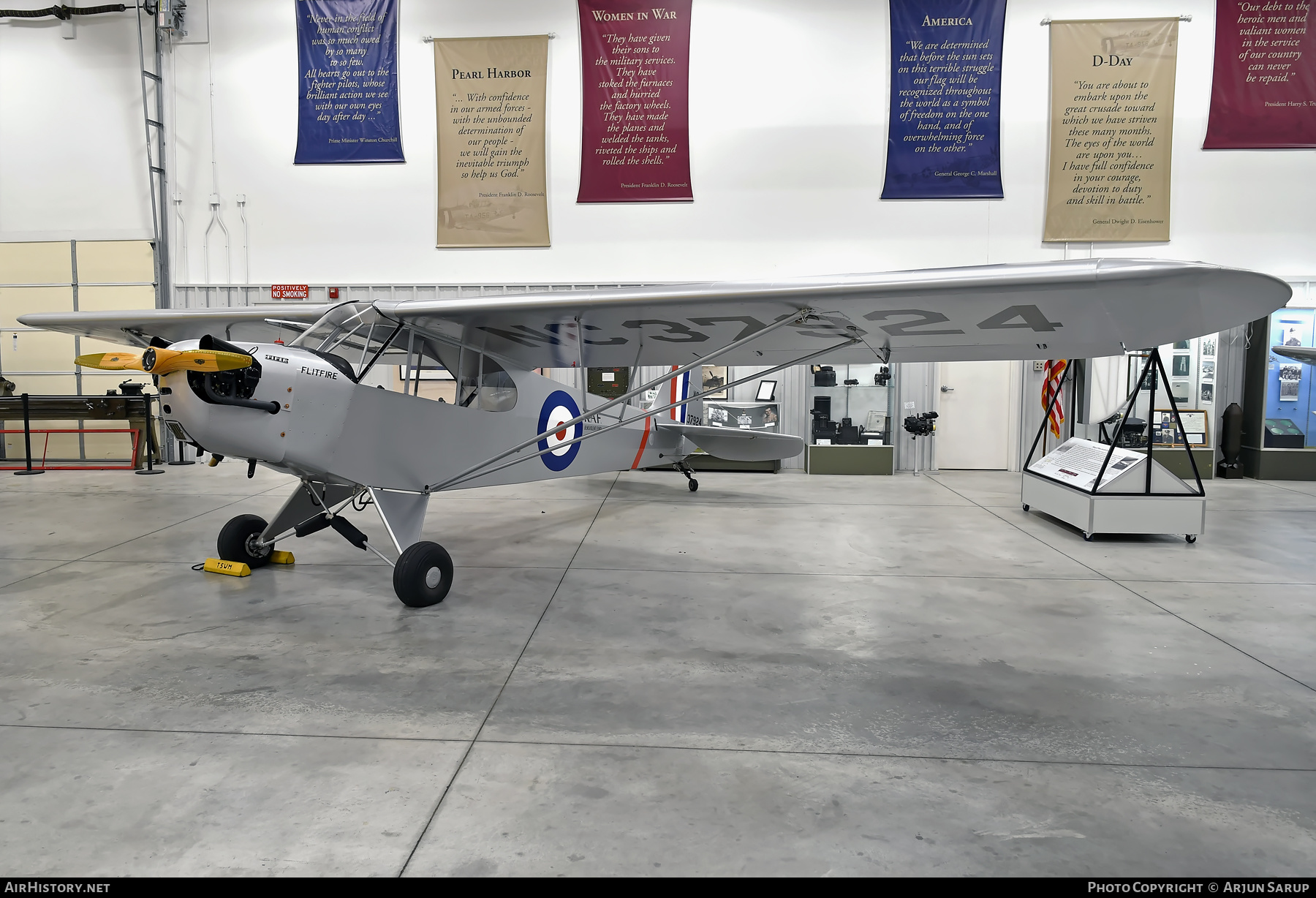 Aircraft Photo of N3513N / NC37924 | Piper J-3C-65 Cub | RAF Benevolent Fund | AirHistory.net #535671
