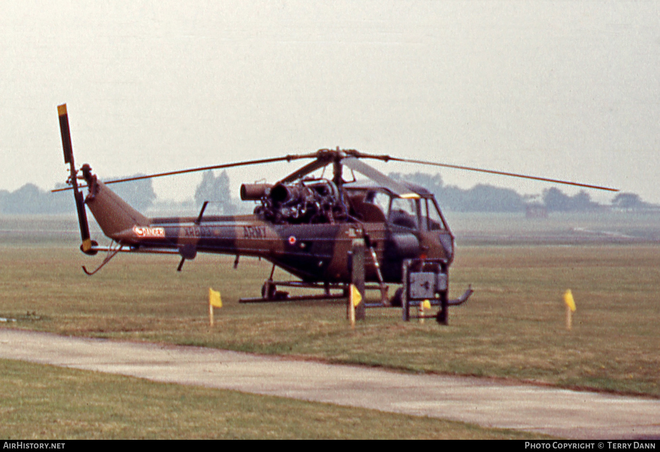 Aircraft Photo of XR603 | Westland Scout AH1 (P-531-2) | UK - Army | AirHistory.net #535677
