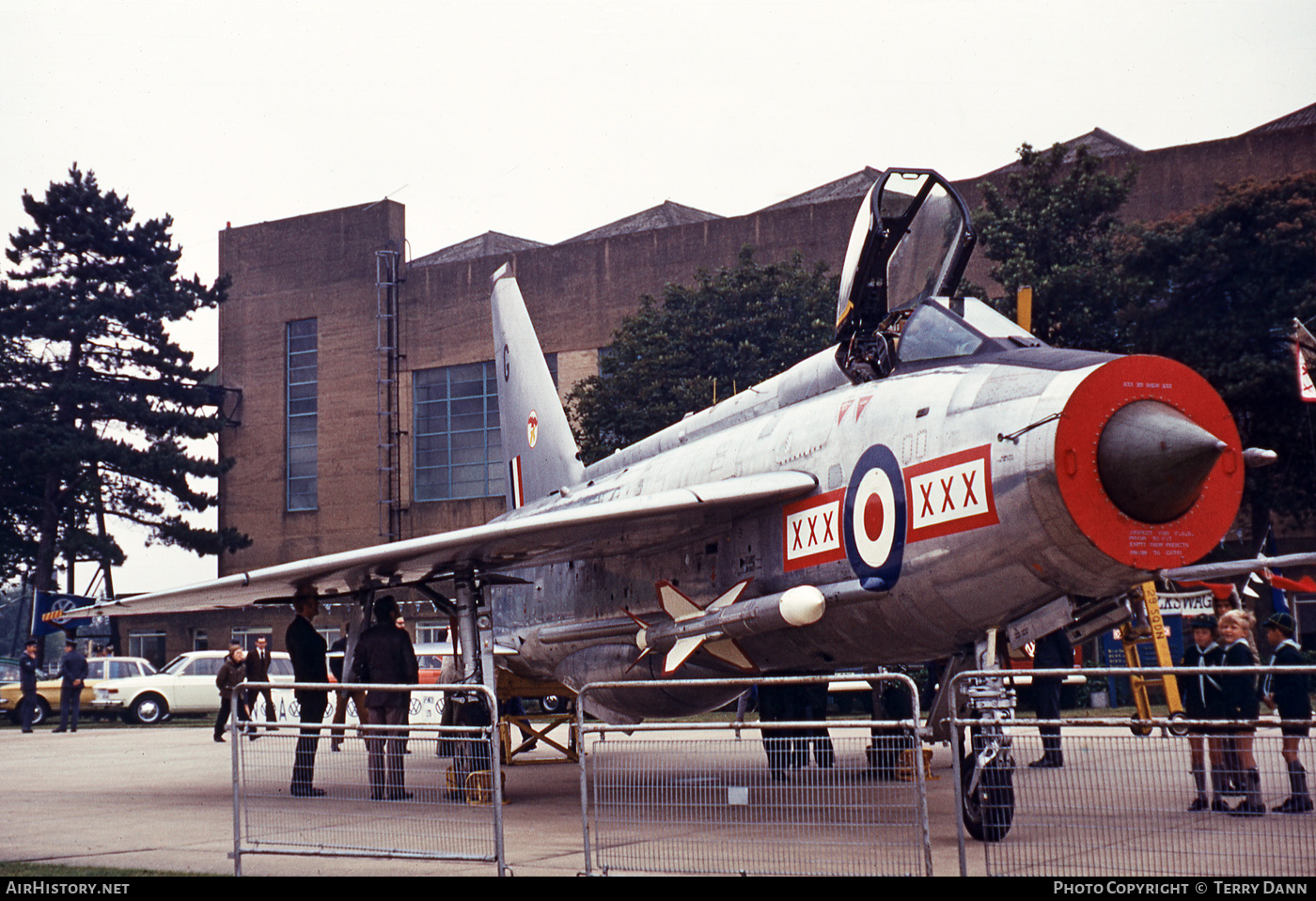 Aircraft Photo of XP703 | English Electric Lightning F3 | UK - Air Force | AirHistory.net #535684