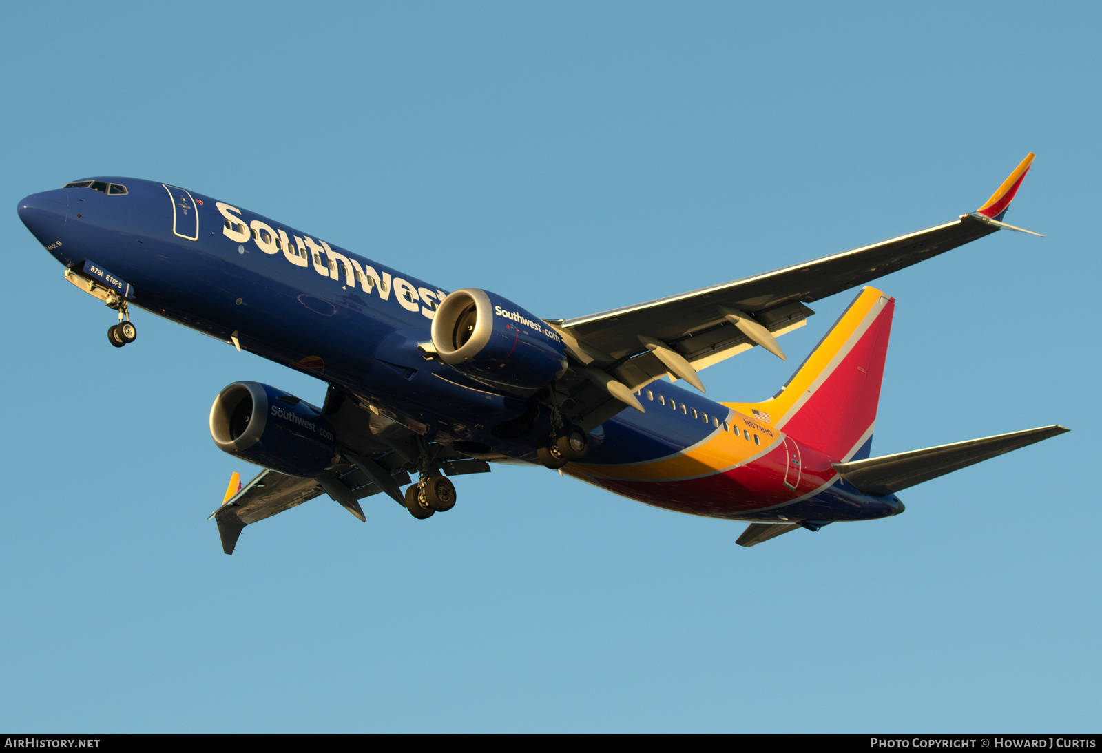 Aircraft Photo of N8781Q | Boeing 737-8 Max 8 | Southwest Airlines | AirHistory.net #535695