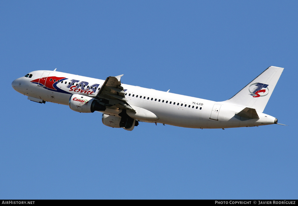 Aircraft Photo of YL-LCD | Airbus A320-211 | Travel Service | AirHistory.net #535698