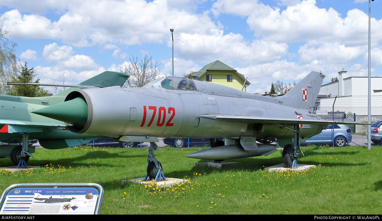 Aircraft Photo of 1702 | Mikoyan-Gurevich MiG-21PF | Poland - Air Force | AirHistory.net #535700