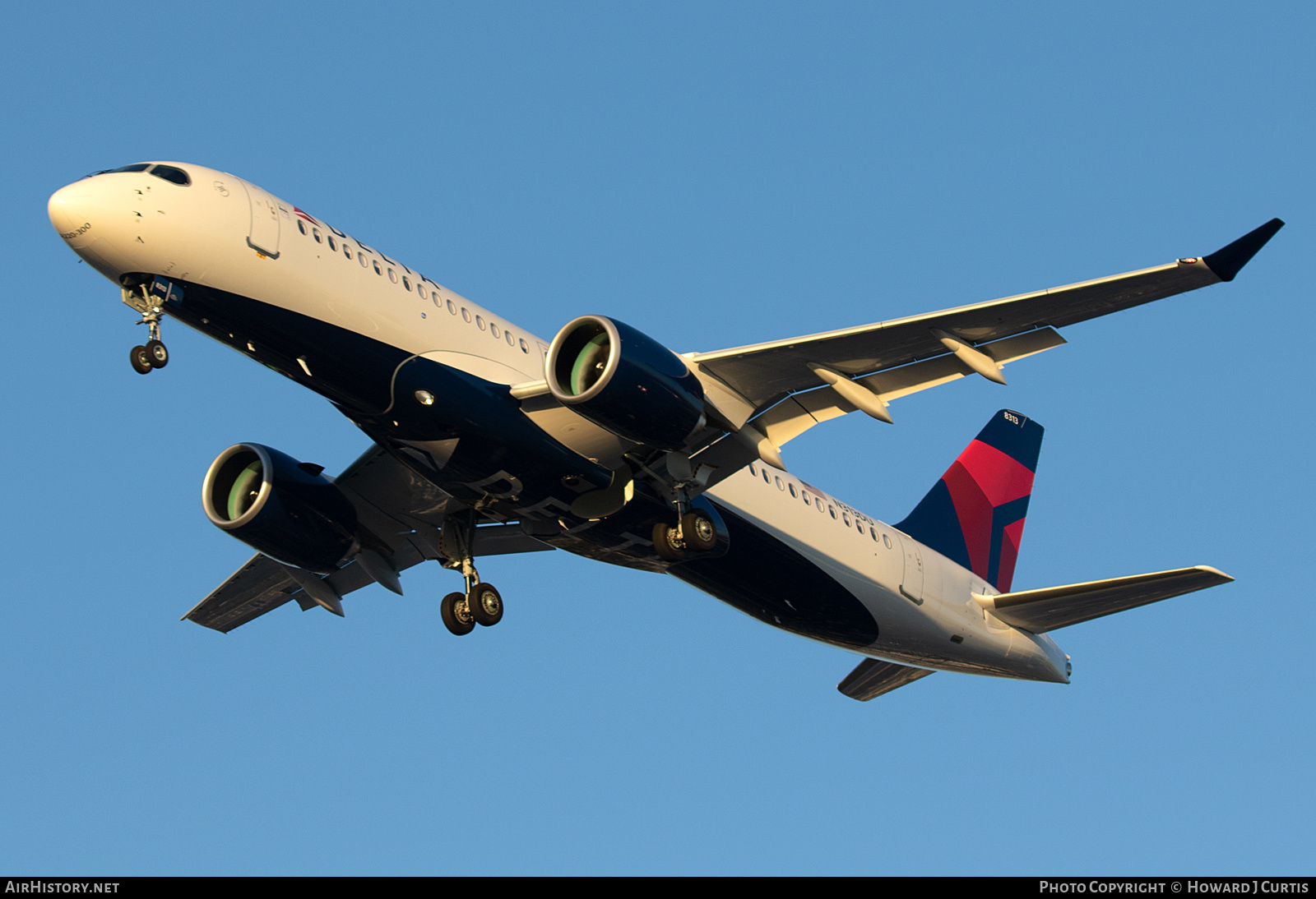 Aircraft Photo of N313DU | Airbus A220-371 (BD-500-1A11) | Delta Air Lines | AirHistory.net #535705