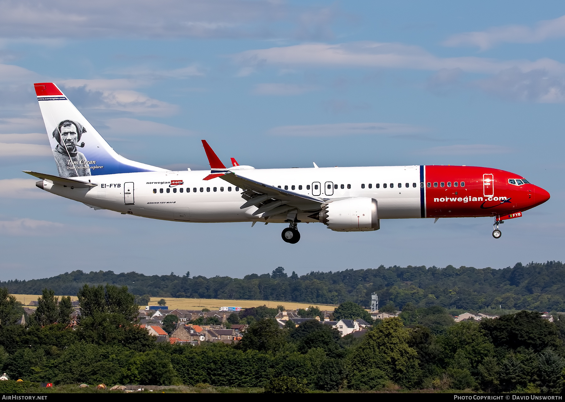 Aircraft Photo of EI-FYB | Boeing 737-8 Max 8 | Norwegian | AirHistory.net #535747