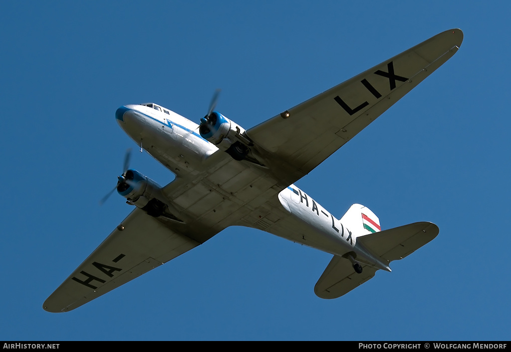 Aircraft Photo of HA-LIX | Lisunov Li-2T | Goldtimer Alapítvány | Malév - Hungarian Airlines | AirHistory.net #535765