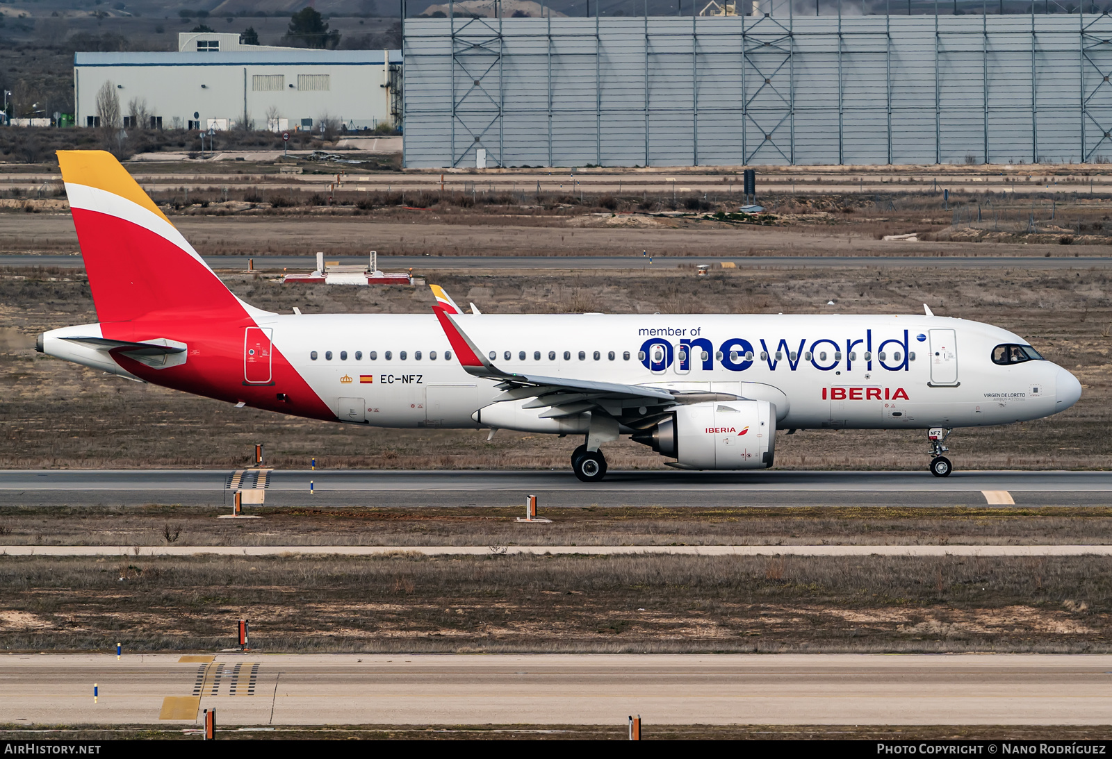 Aircraft Photo of EC-NFZ | Airbus A320-251N | Iberia | AirHistory.net #535768