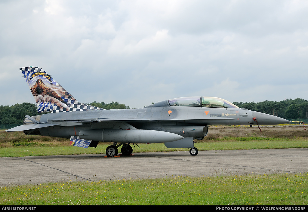 Aircraft Photo of FB-18 | General Dynamics F-16BM Fighting Falcon | Belgium - Air Force | AirHistory.net #535776