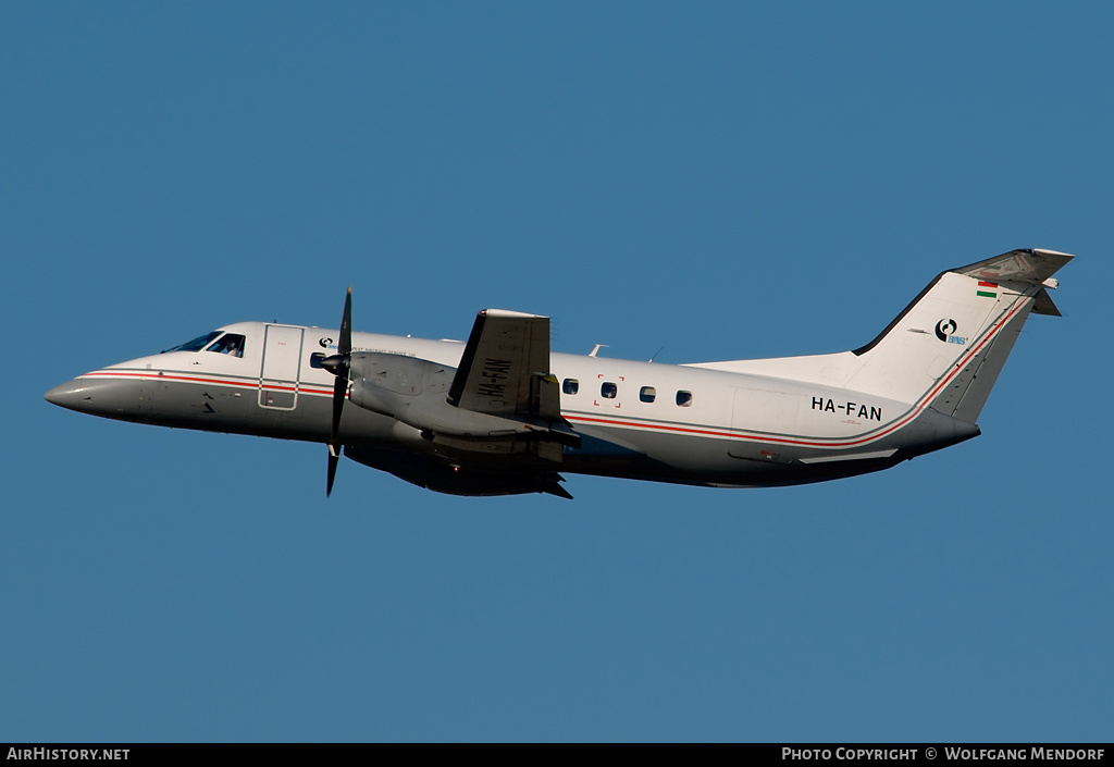 Aircraft Photo of HA-FAN | Embraer EMB-120ER Brasilia | BAS - Budapest Aircraft Service | AirHistory.net #535790