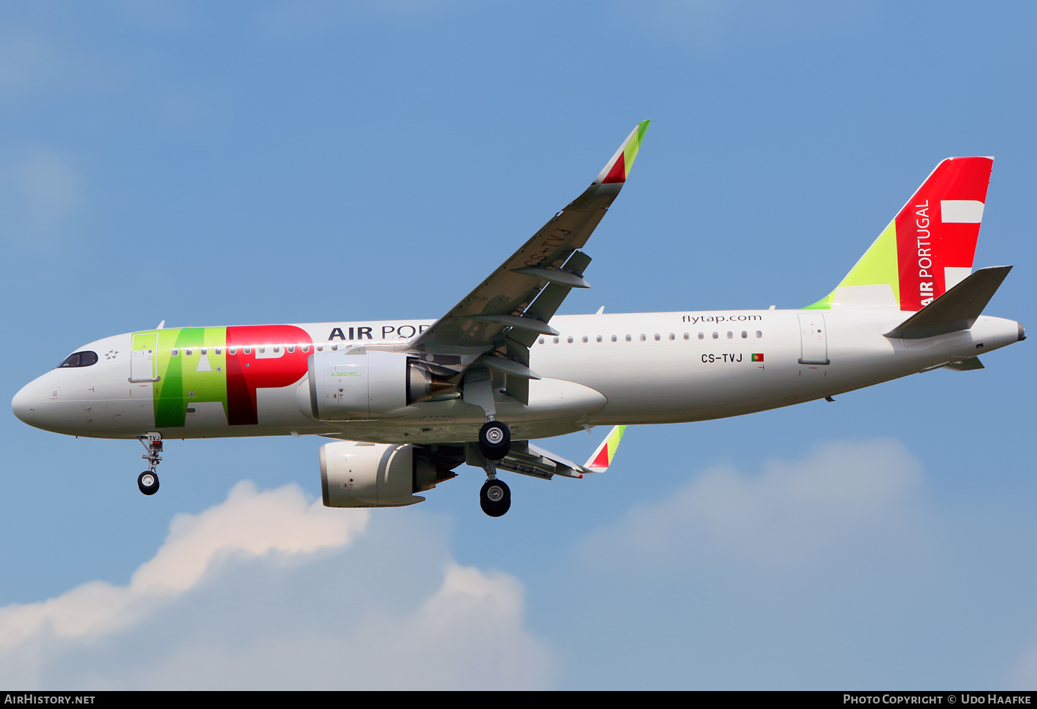 Aircraft Photo of CS-TVJ | Airbus A320-251N | TAP Air Portugal | AirHistory.net #535800