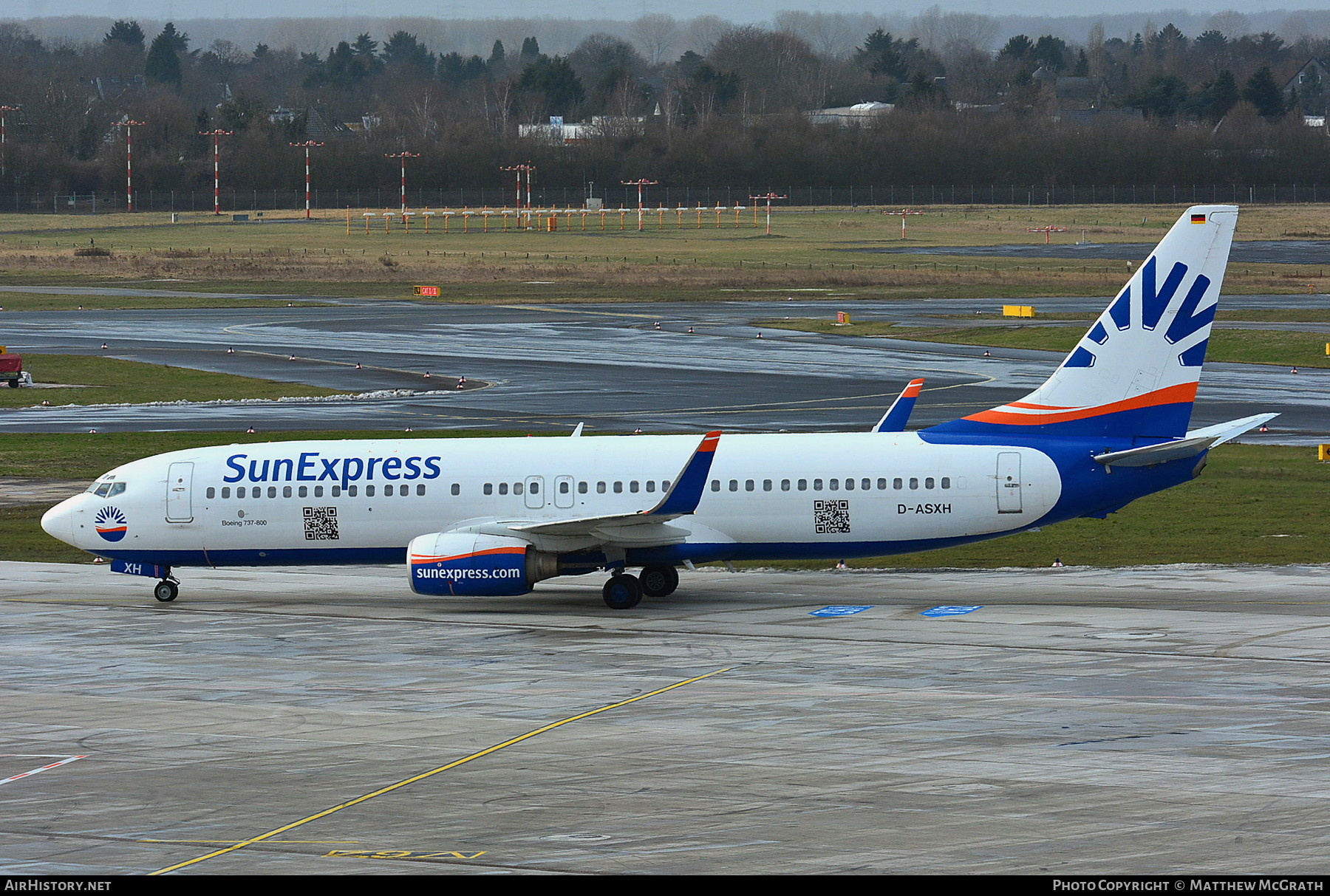 Aircraft Photo of D-ASXH | Boeing 737-8CX | SunExpress | AirHistory.net #535811