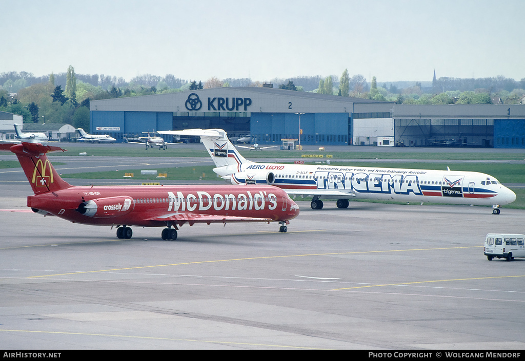 Aircraft Photo of HB-IUH | McDonnell Douglas MD-83 (DC-9-83) | Crossair | AirHistory.net #535821