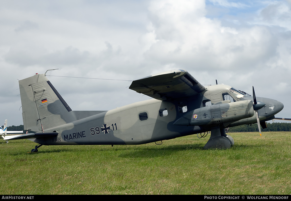 Aircraft Photo of D-IRES / 5911 | Dornier Do-28D-2 Skyservant | RK Flugdienst RFD-94/1.Staffel | Germany - Navy | AirHistory.net #535847