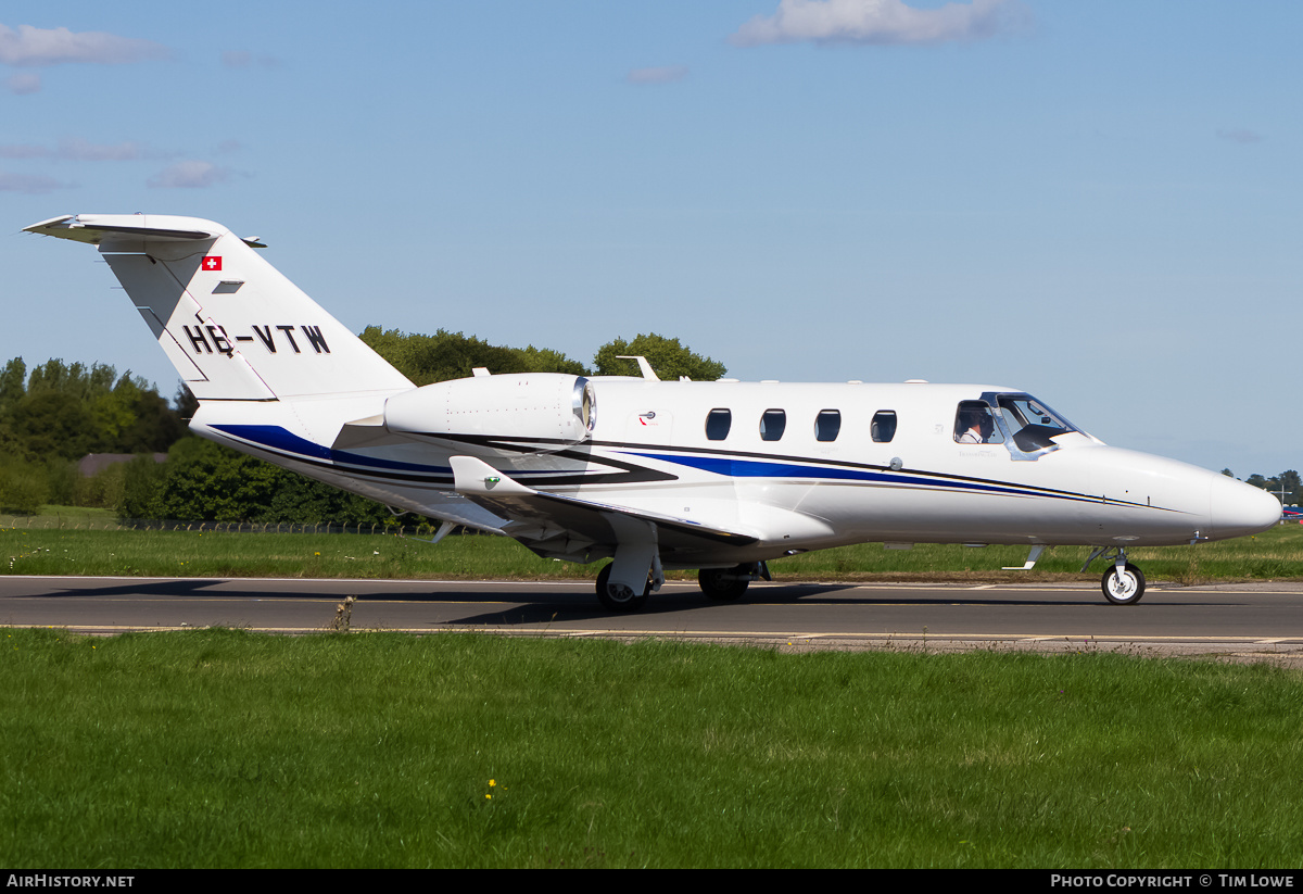 Aircraft Photo of HB-VTW | Cessna 525 CitationJet M2 | AirHistory.net #535851