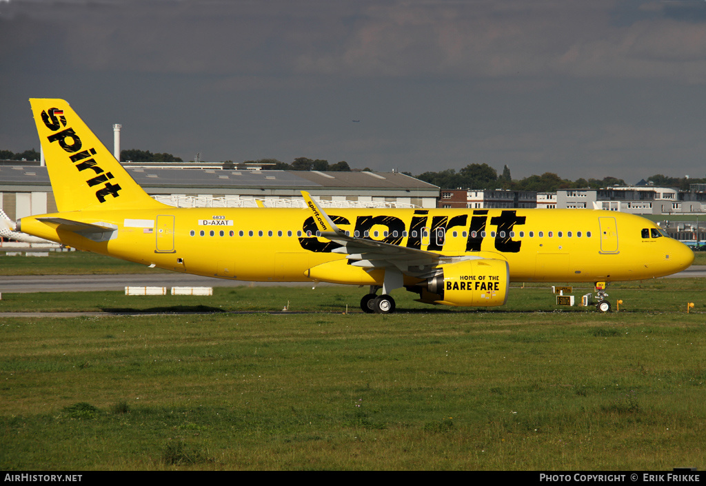 Aircraft Photo of D-AXAT | Airbus A320-271N | Spirit Airlines | AirHistory.net #535853
