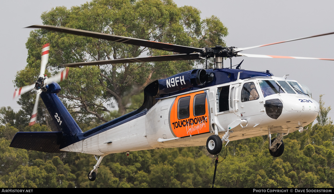 Aircraft Photo of N9FH | Sikorsky UH-60A Black Hawk (S-70A) | Touchdown Helicopters | AirHistory.net #535862