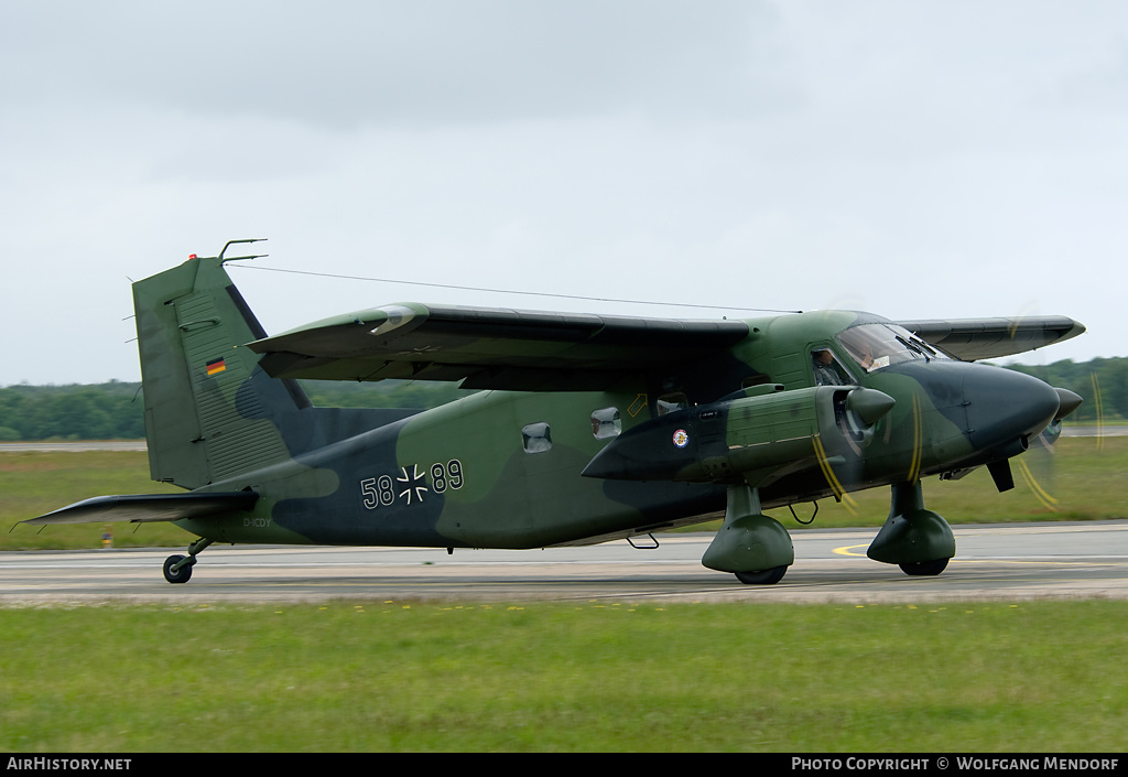 Aircraft Photo of D-ICDY / 5889 | Dornier Do-28D-2 Skyservant | RK Flugdienst RFD-94/1.Staffel | Germany - Air Force | AirHistory.net #535871