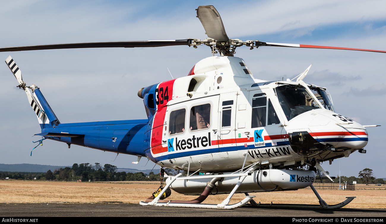 Aircraft Photo of VH-KHW | Bell 412EP | Kestrel Aviation | AirHistory.net #535873
