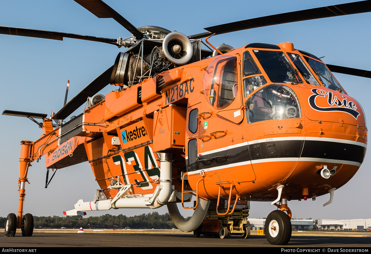 Aircraft Photo of N218AC | Sikorsky S-64E Skycrane | Erickson | AirHistory.net #535878