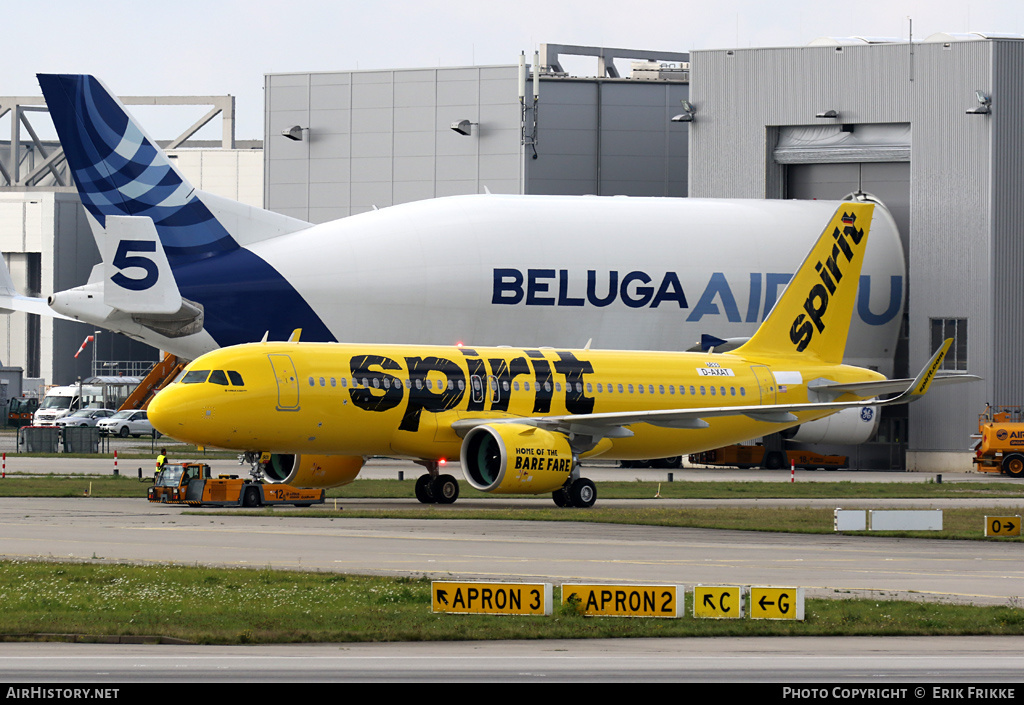 Aircraft Photo of D-AXAT | Airbus A320-271N | Spirit Airlines | AirHistory.net #535890