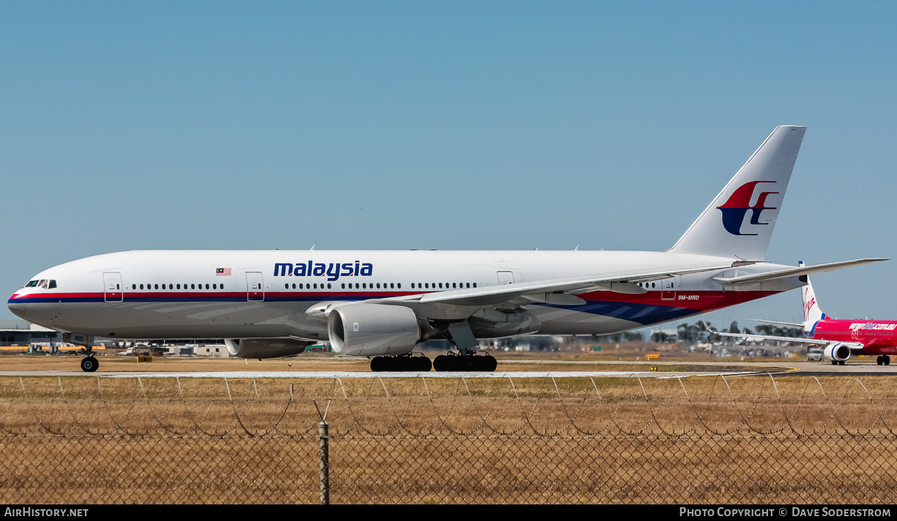 Aircraft Photo of 9M-MRD | Boeing 777-2H6/ER | Malaysia Airlines | AirHistory.net #535899