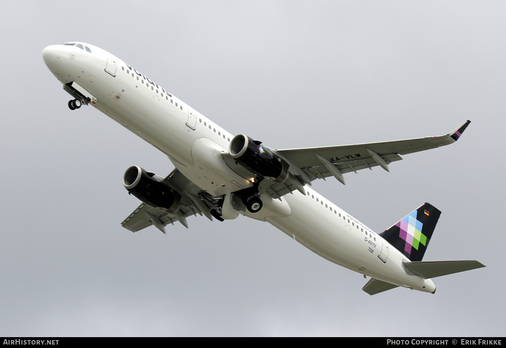Aircraft Photo of D-AVYV | Airbus A321-231 | Volaris | AirHistory.net #535901