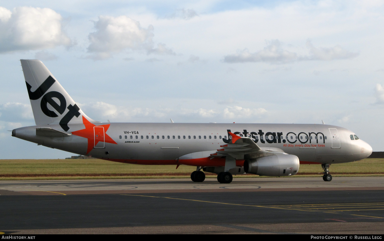 Aircraft Photo of VH-VGA | Airbus A320-232 | Jetstar Airways | AirHistory.net #535902