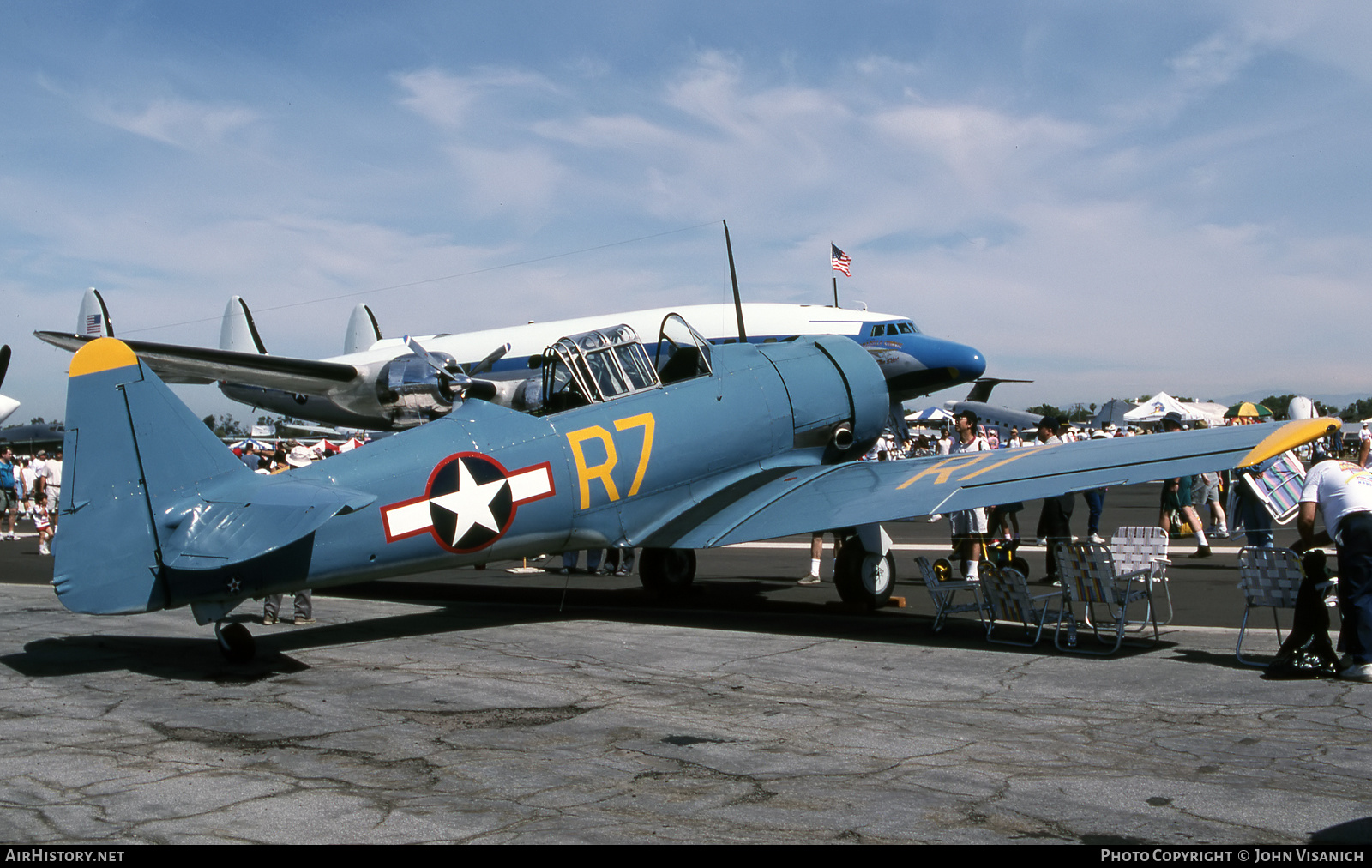 Aircraft Photo of N33756 / 43683 | North American SNJ-5 Texan | Planes of Fame Air Museum | USA - Navy | AirHistory.net #535910