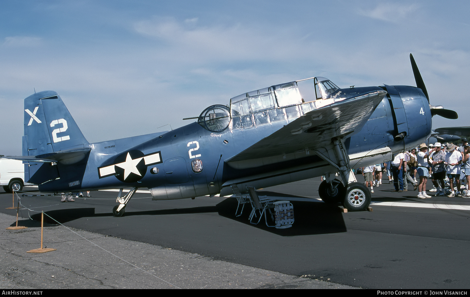 Aircraft Photo of N7835C / NX7835C | General Motors TBM-3 Avenger | Planes of Fame Air Museum | USA - Navy | AirHistory.net #535913