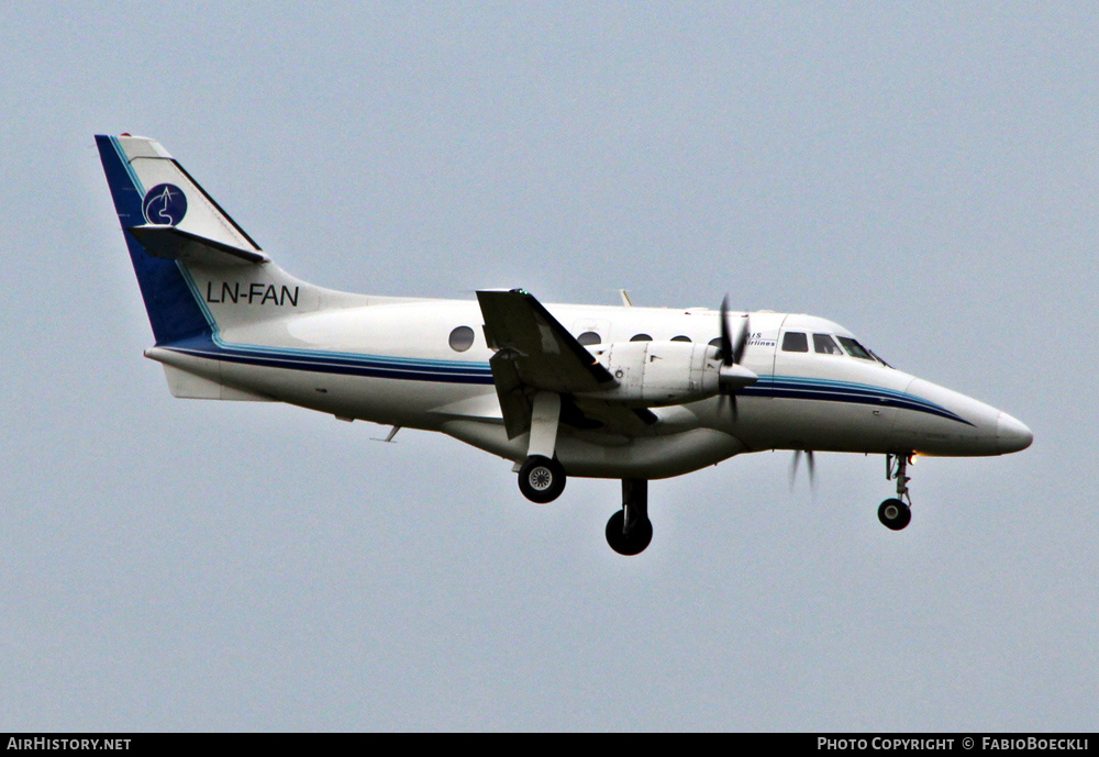 Aircraft Photo of LN-FAN | British Aerospace BAe-3201 Jetstream 32EP | AIS Airlines | AirHistory.net #535927