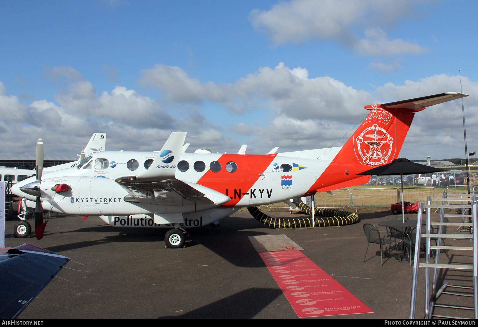 Aircraft Photo of LN-KYV | Hawker Beechcraft 350ER King Air MP (B300) | Kystverket | AirHistory.net #535936