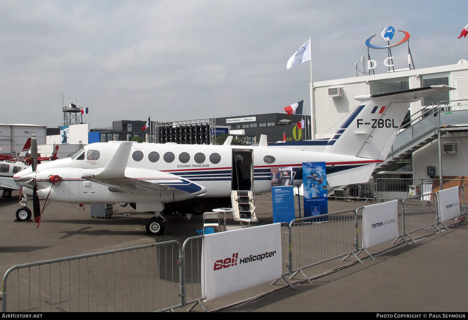 Aircraft Photo of F-ZBGL | Hawker Beechcraft 350ER King Air (B300) | Douane Francaise | AirHistory.net #535937