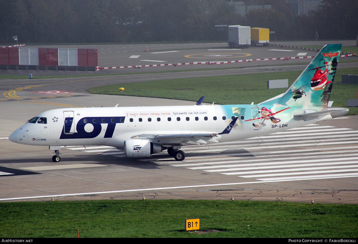Aircraft Photo of SP-LDH | Embraer 170LR (ERJ-170-100LR) | LOT Polish Airlines - Polskie Linie Lotnicze | AirHistory.net #535945