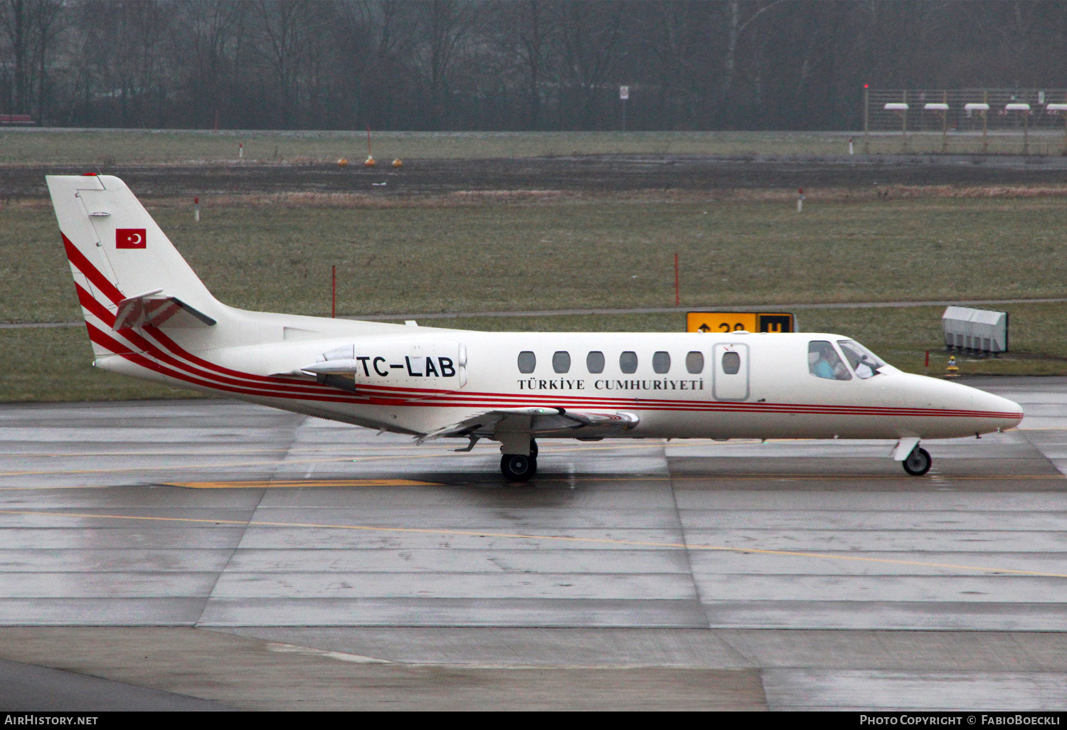 Aircraft Photo of TC-LAB | Cessna 560 Citation V | Turkey Government | AirHistory.net #535950