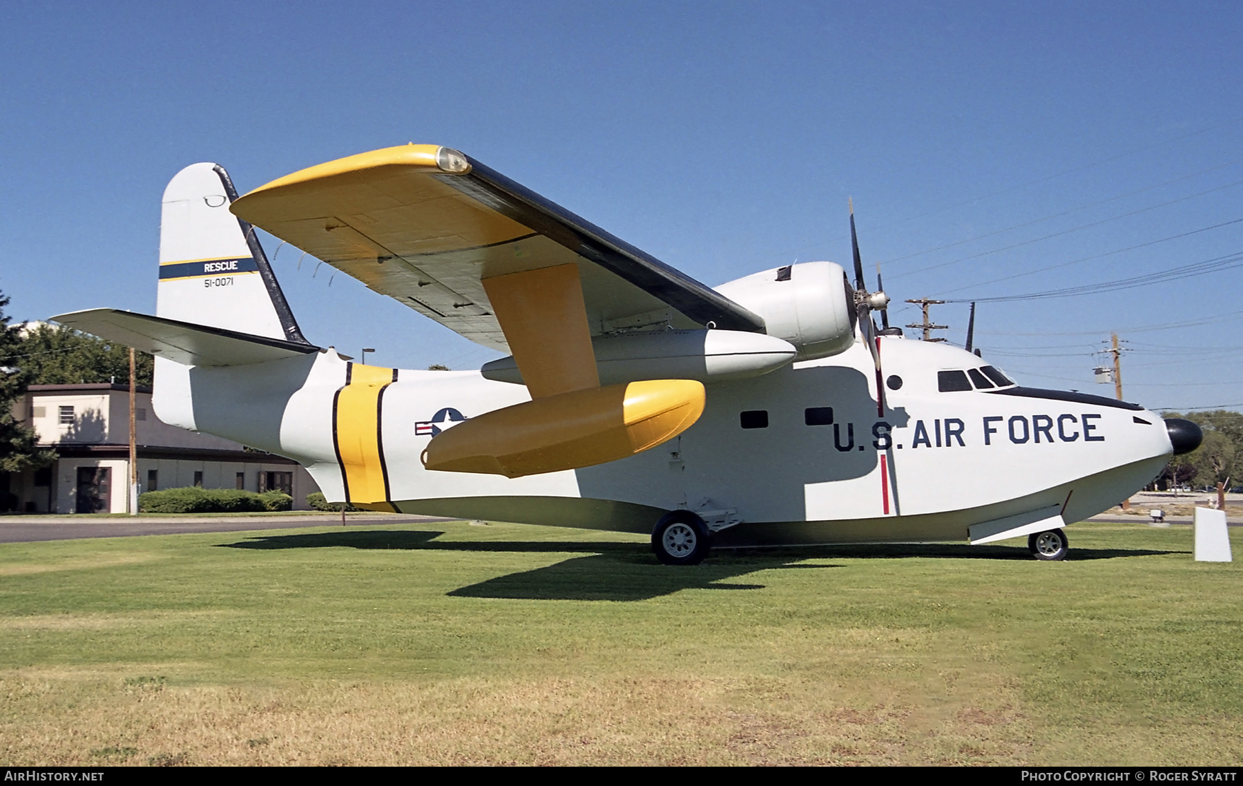 Aircraft Photo of 51-071 | Grumman HU-16E Albatross | USA - Air Force | AirHistory.net #535957