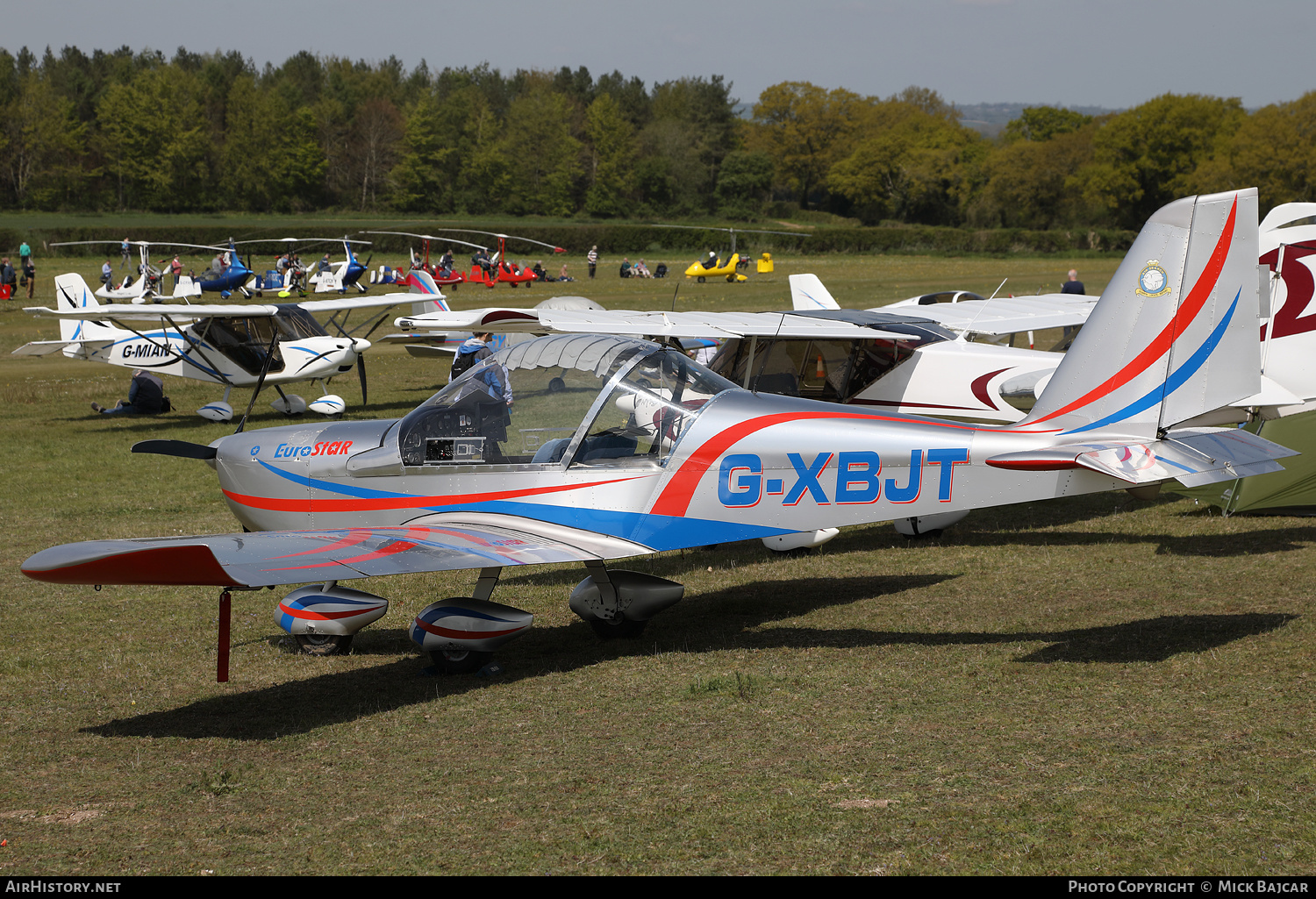 Aircraft Photo of G-XBJT | Evektor-Aerotechnik EV-97 Eurostar | AirHistory.net #535970