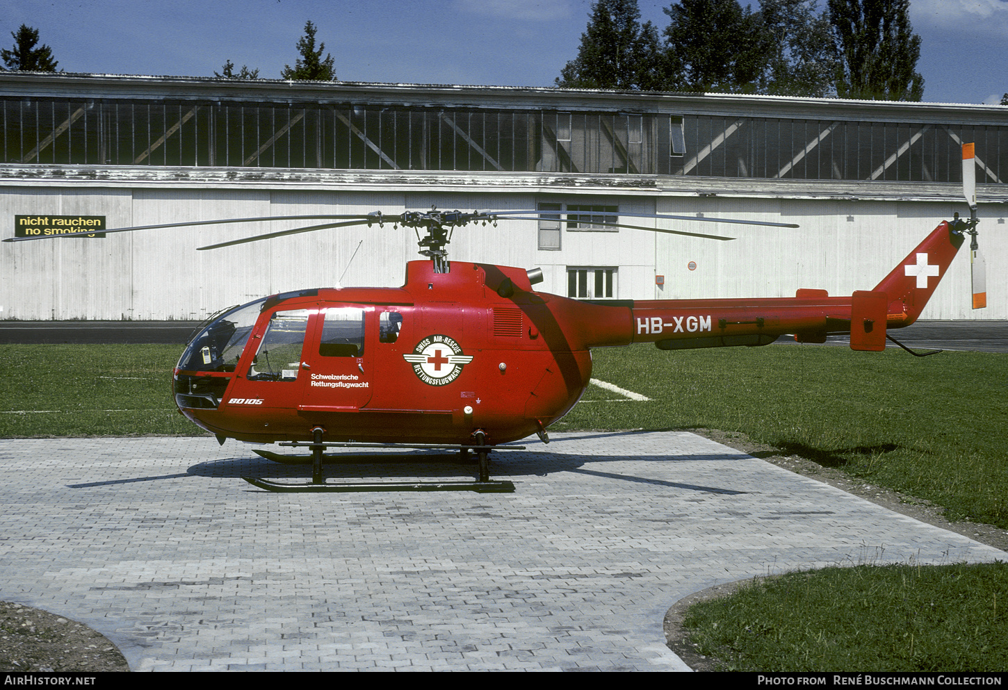 Aircraft Photo of HB-XGM | MBB BO-105CBS | Swiss Air Rescue - Rettungsflugwacht | AirHistory.net #535971