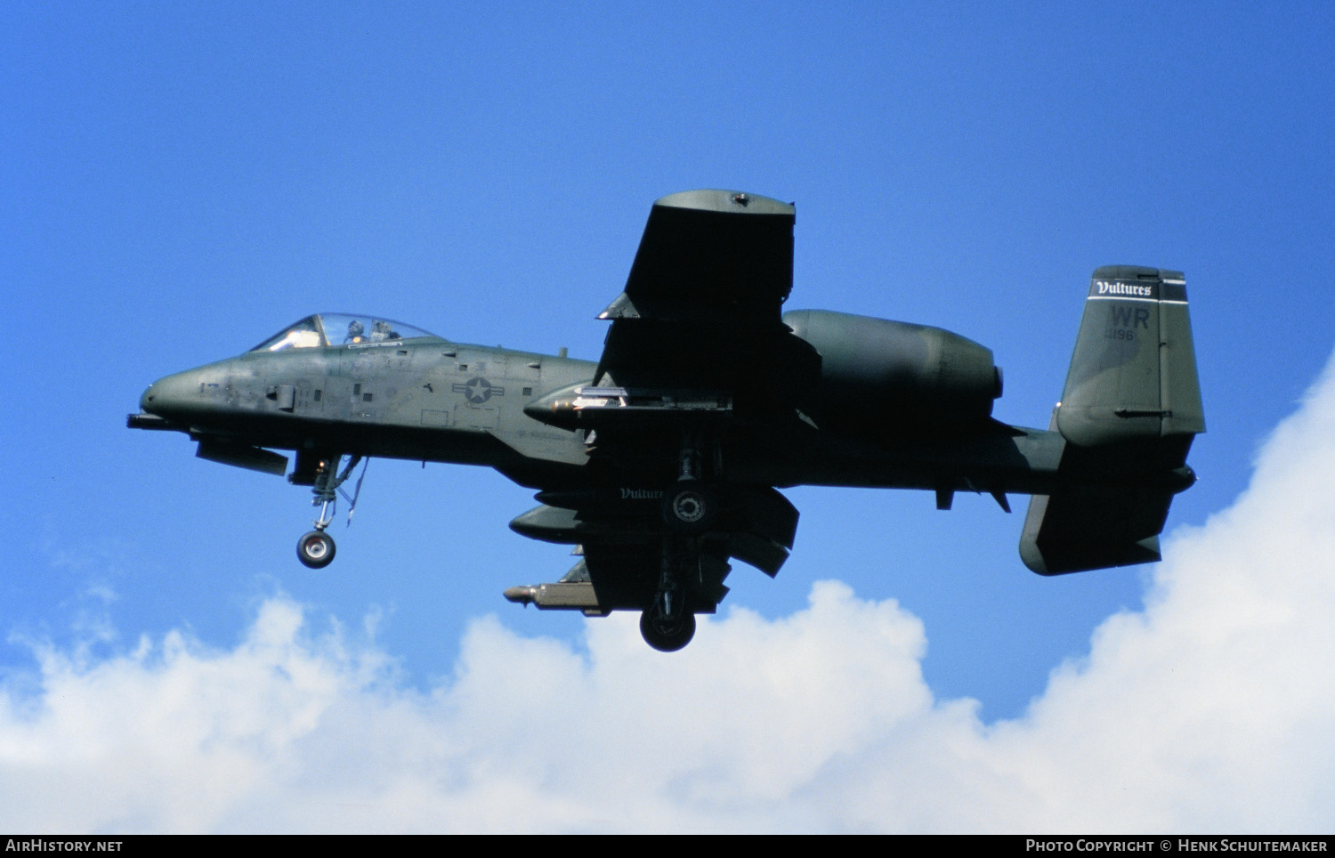 Aircraft Photo of 80-0196 / AF80-196 | Fairchild A-10A Thunderbolt II | USA - Air Force | AirHistory.net #535975