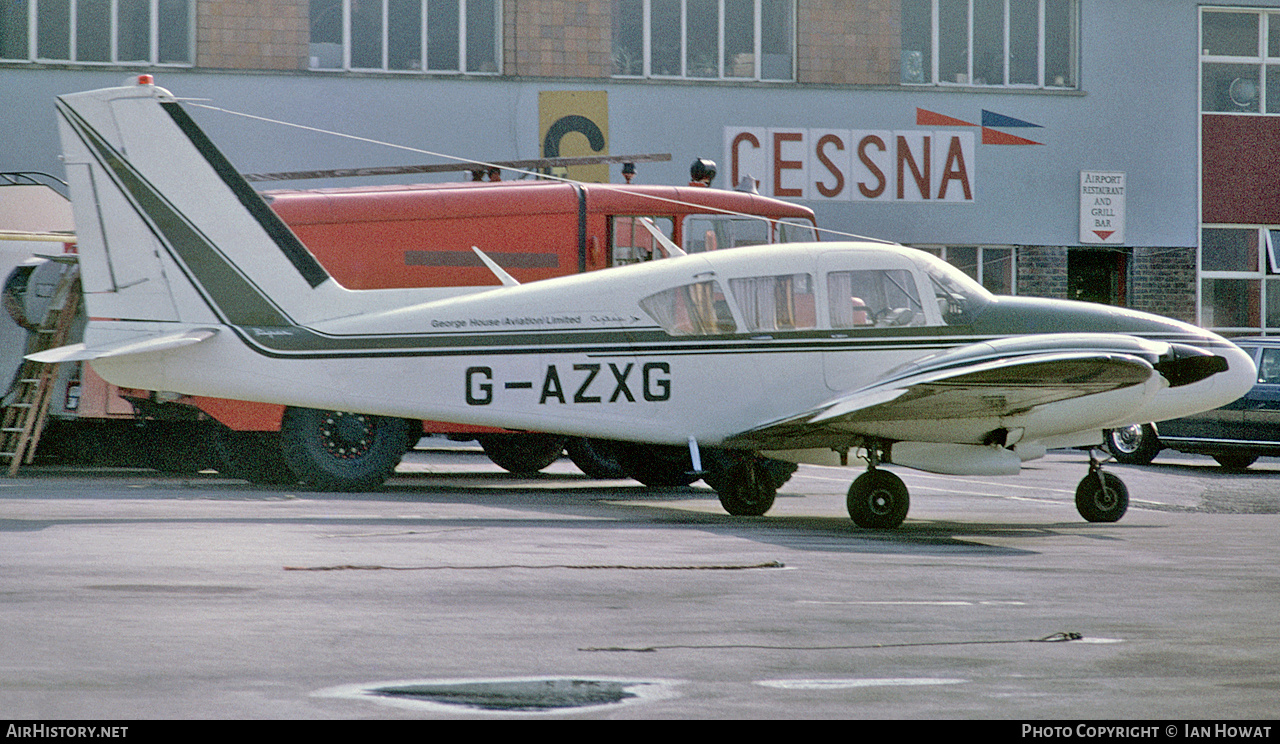 Aircraft Photo of G-AZXG | Piper PA-23-250 Aztec D | George House Aviation | AirHistory.net #535980