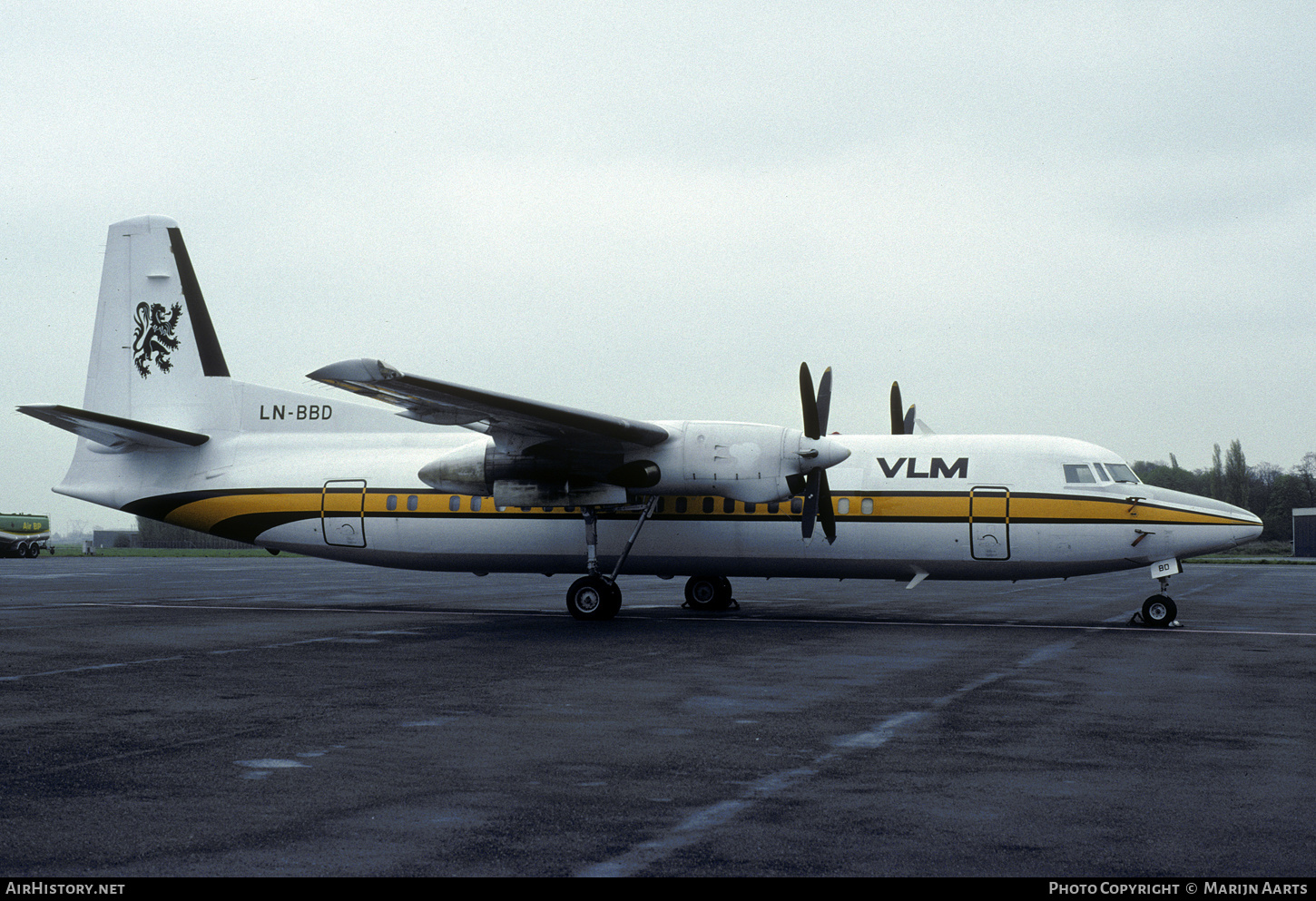 Aircraft Photo of LN-BBD | Fokker 50 | VLM Airlines | AirHistory.net #535981