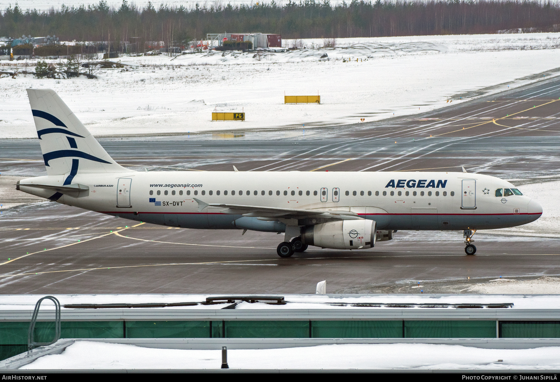 Aircraft Photo of SX-DVT | Airbus A320-232 | Aegean Airlines | AirHistory.net #535990