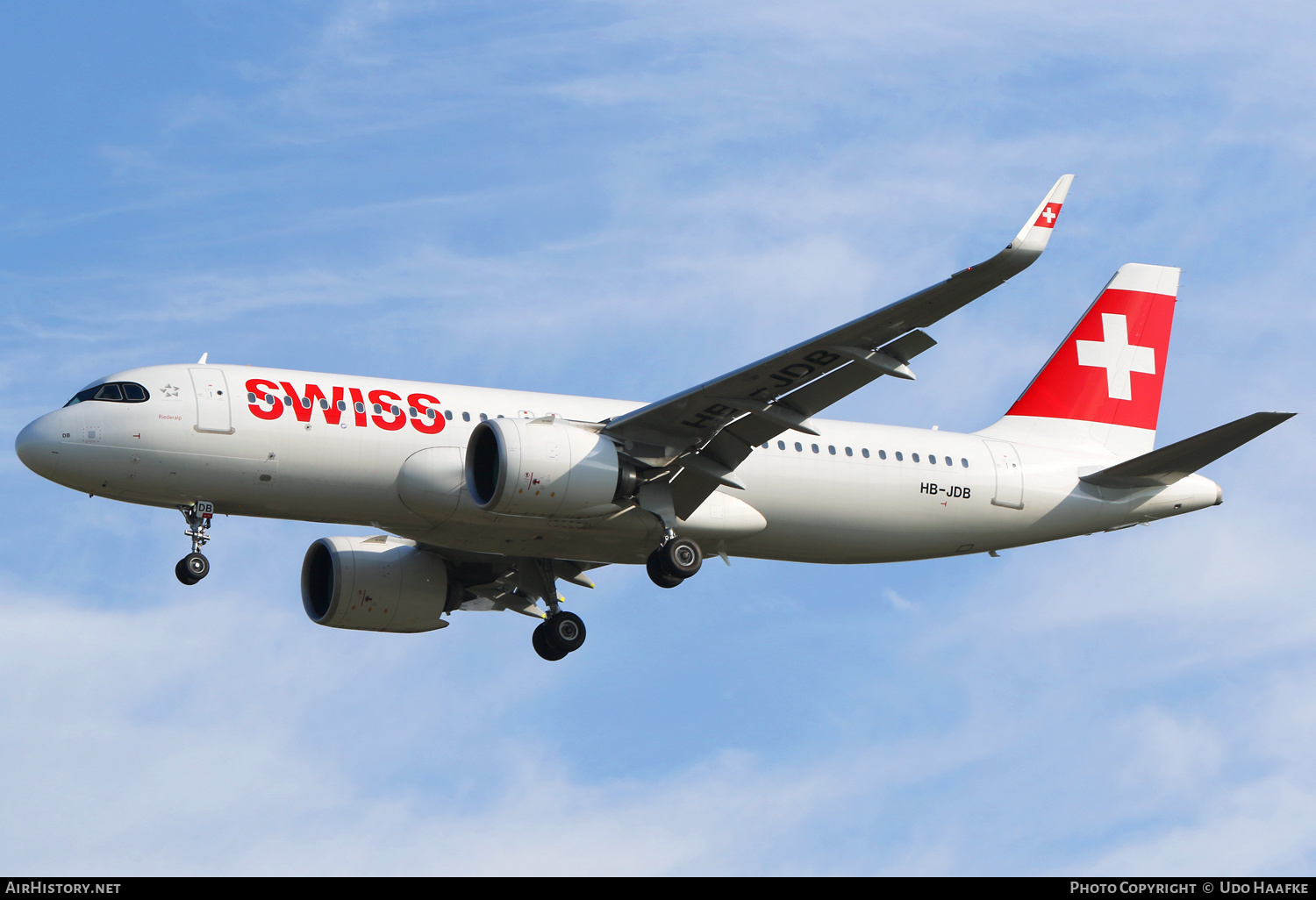 Aircraft Photo of HB-JDB | Airbus A320-271N | Swiss International Air Lines | AirHistory.net #535993