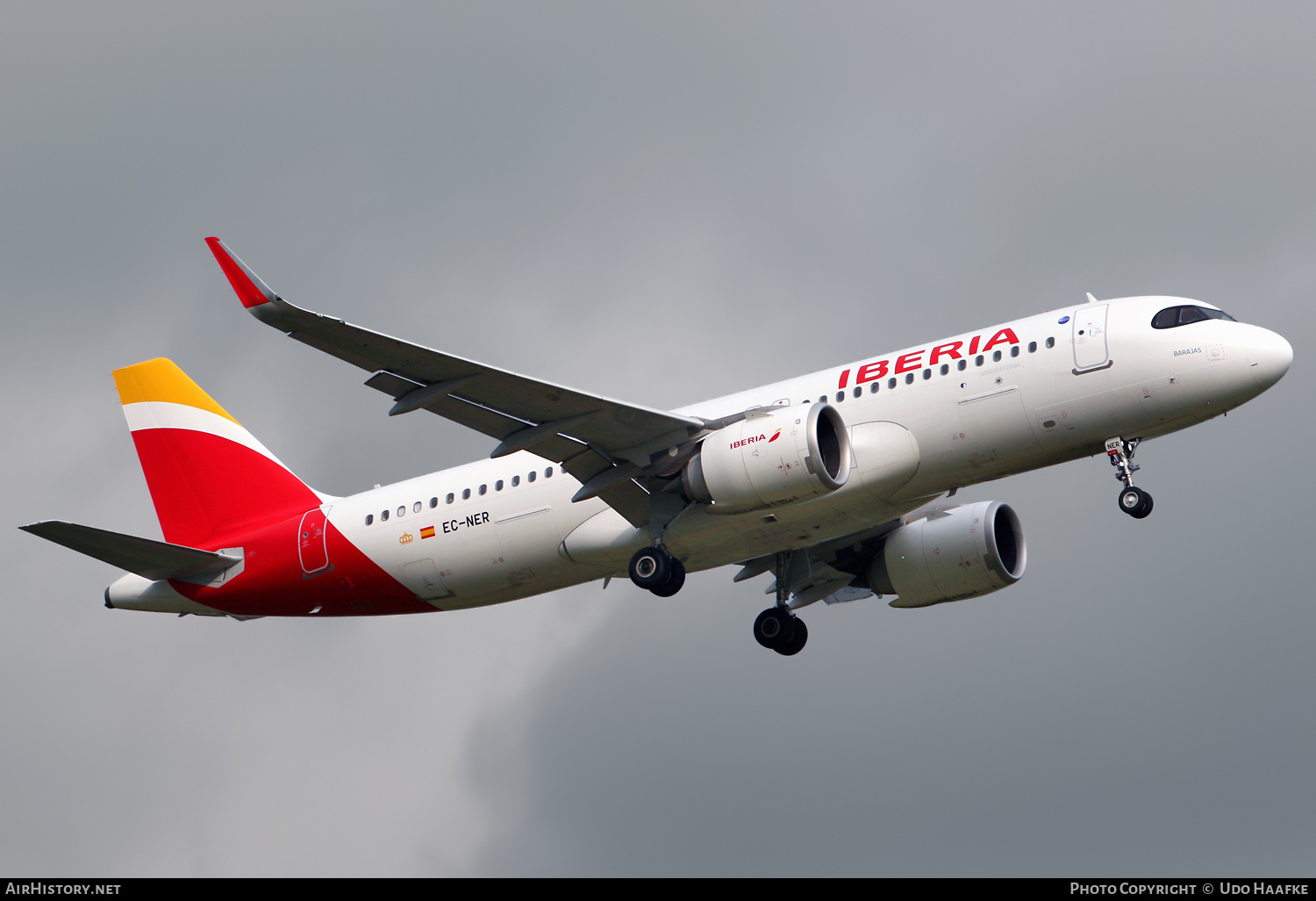 Aircraft Photo of EC-NER | Airbus A320-251N | Iberia | AirHistory.net #535999