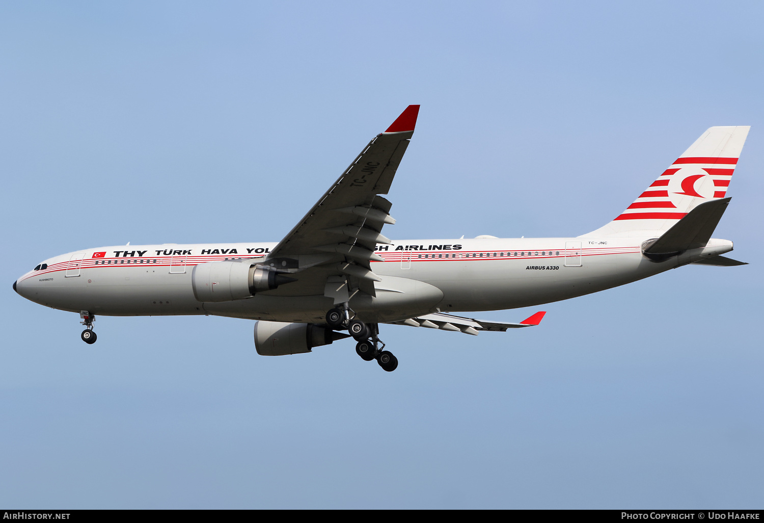 Aircraft Photo of TC-JNC | Airbus A330-203 | Turkish Airlines | THY Türk Hava Yolları - Turkish Airlines | AirHistory.net #536000