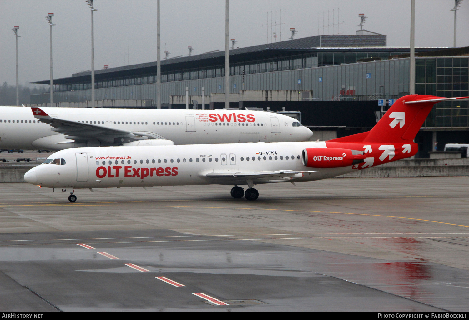 Aircraft Photo of D-AFKA | Fokker 100 (F28-0100) | OLT Express - Ostfriesische Lufttransport | AirHistory.net #536008